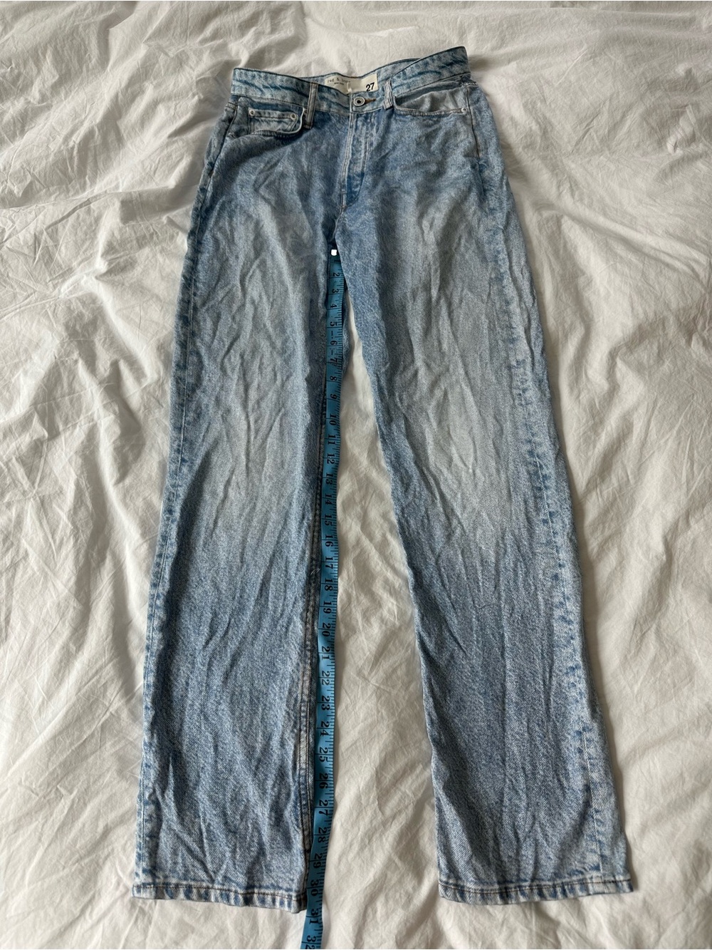 Rag and Bone Miramar Shea High Rise Relaxed Straight Sweatpant Jeans - Picture 3 of 5